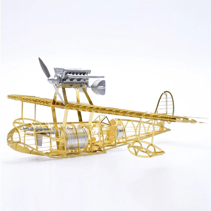 1/48 Miyazaki Hayao Porco Rosso Savoia S.21 FG1 Seaplane Brass PE Detail Model DIY Puzzle 3D Assembly Metal Structure Model Gift