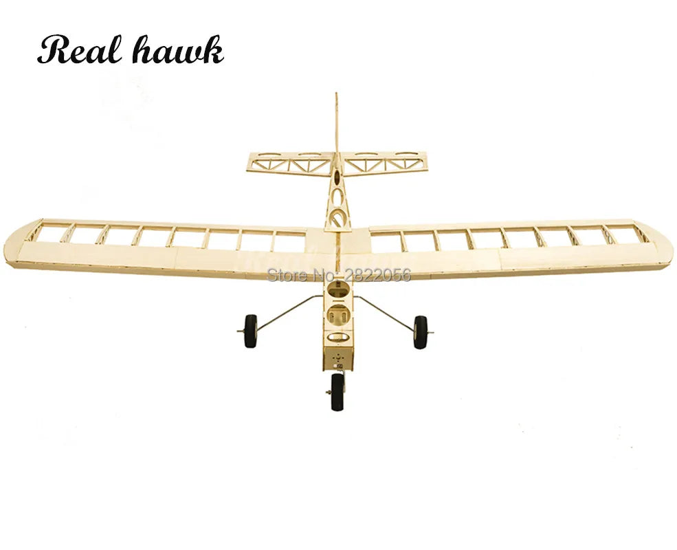 RC Airplanes Laser Cut Balsa Wood Airplane DIY Kit Cloud Dancer Frame without Cover Model Building Kit