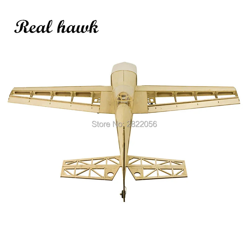 RC Airplanes X01 Laser Cut Balsa Wood DIY Airplane Extra330 Frame without Cover Wingspan 1000Mm Balsa Wood Model Building Kit