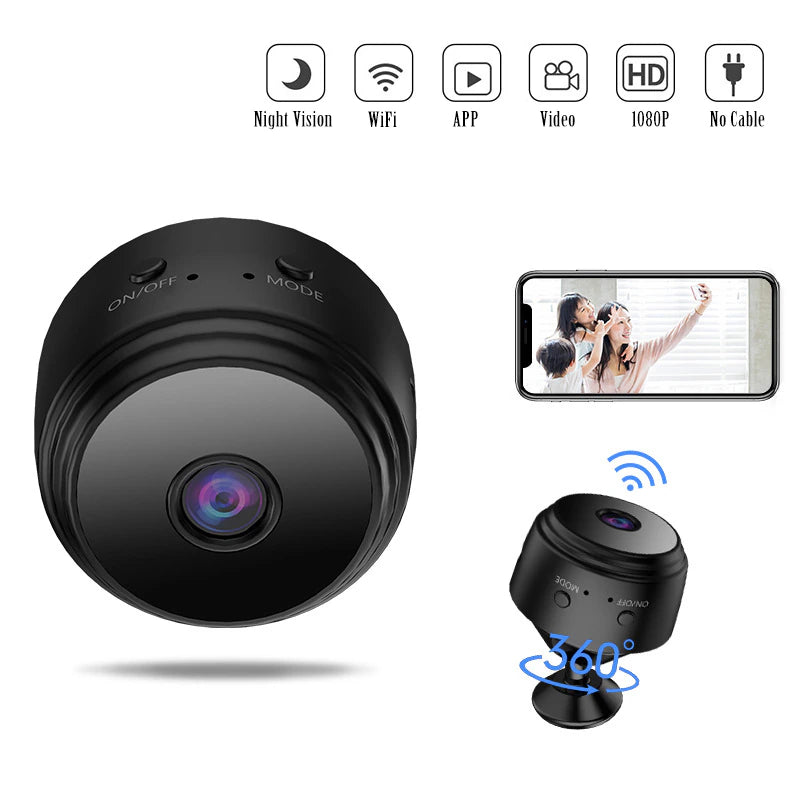 IP Camera Wifi Security Surveillance Camera HD 1080P Sensor Magnetic IR Night Vision Web Voice Video Surveillance