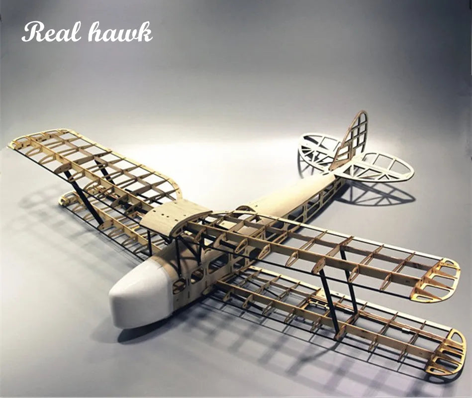 RC Airplanes Laser Cut Balsa Wood DIY Airplane Kit Tigermoth DH-82 Frame Wingspan 1000Mm Model Building Kit