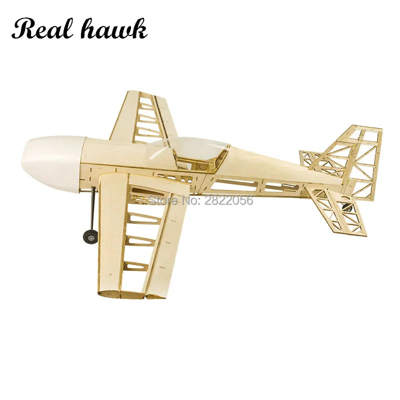 RC Airplanes X01 Laser Cut Balsa Wood DIY Airplane Extra330 Frame without Cover Wingspan 1000Mm Balsa Wood Model Building Kit