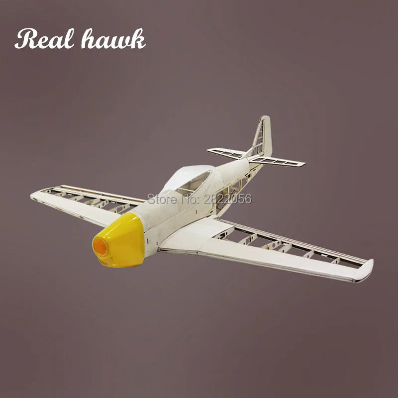 RC Airplanes Laser DIY Cut Balsa Wood Kit Wingspan 1000Mm NEW P51 Frame Model Building Kit Woodiness Model PLANE