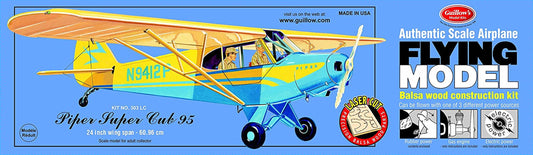 Guillow'S Piper Super Cub 95 Laser Cut Model Kit