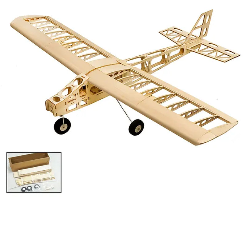 RC Airplanes Laser Cut Balsa Wood Airplane DIY Kit Cloud Dancer Frame without Cover Model Building Kit