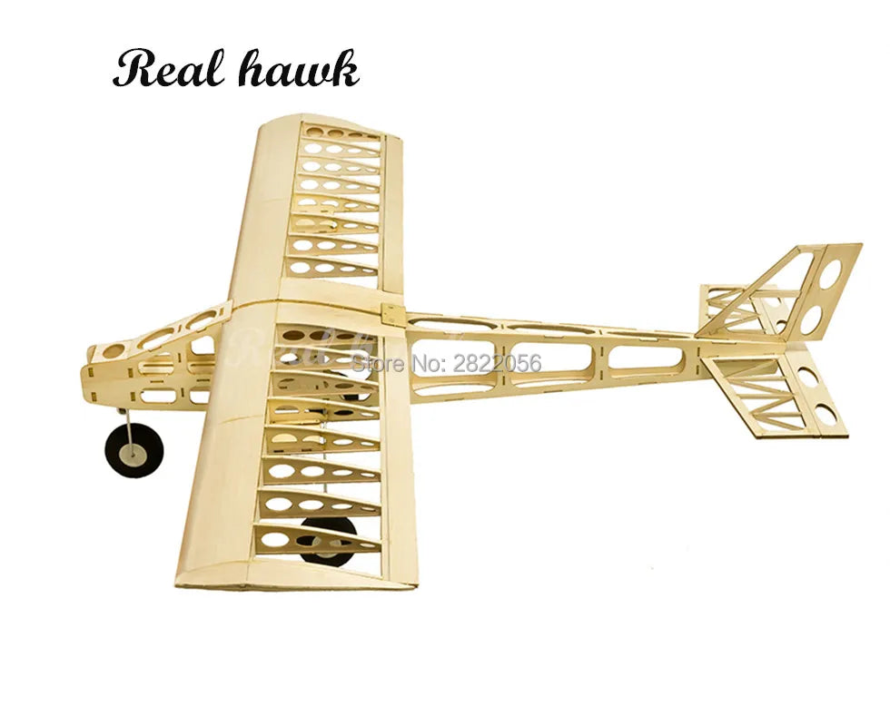 RC Airplanes Laser Cut Balsa Wood Airplane DIY Kit Cloud Dancer Frame without Cover Model Building Kit