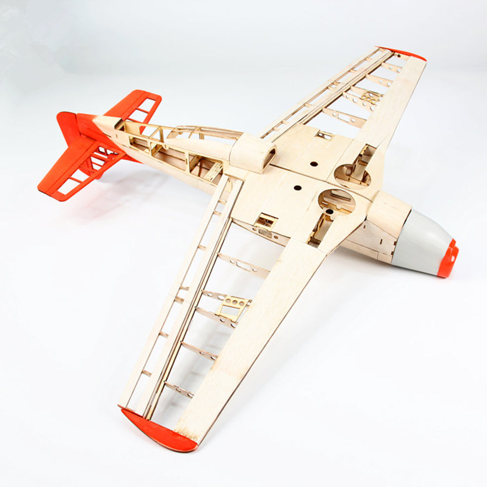 P-51 Mustang 1000Mm Wingspan Balsa Wood RC Airplane Warbird KIT